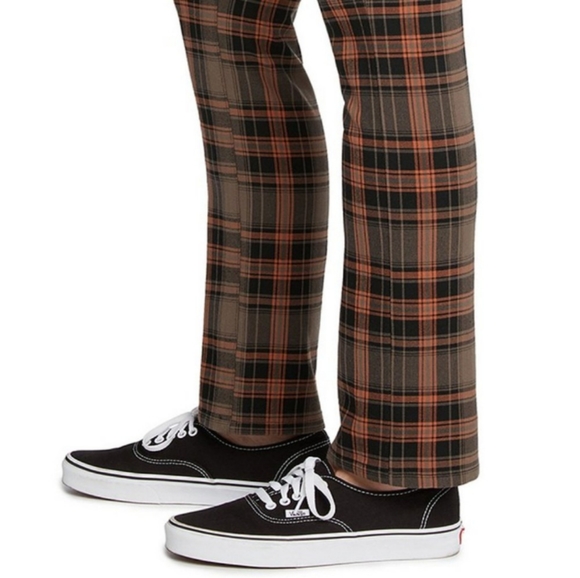 COPY - NWT Junior's Dickies Plaid Pants in Auburn - Picture 2 of 6